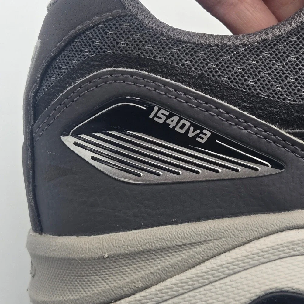 New Balance 1540 V3 Mens Size 11.5D Gray Black Sneakers‎ M1540BK3 Dad Shoes